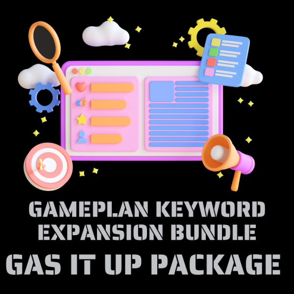 gameplan keyword expansion bundle gas it up