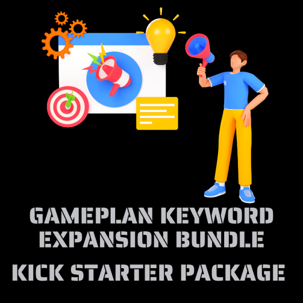 gameplan keyword expansion bundle kick starter