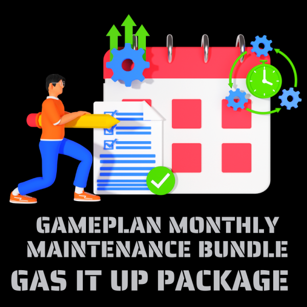 gameplan monthly maintenance bundle gas it up